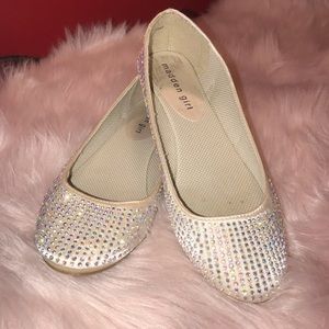 Madden Girl Sparkly Ballet Flats